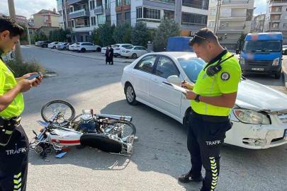 Karaman’da motosiklet kazası: 1 yaralı