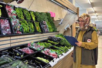 Karapınar’da marketlerde tarımsal ürün fiyatları denetlendi