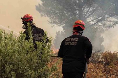 Kartal Belediyesi’nden Balıkesir’deki orman yangını müdahalelerine destek