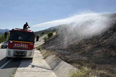 Kastamonu’da çıkan örtü yangınları büyümeden söndürüldü