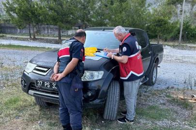 Kastamonu’da kaçak palamut avlayan 10 kişiye cezai işlem uygulandı