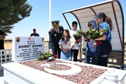 Kastamonu’da şehit düşen polis memuru, şehadetinin 2. yılında dualarla anıldı