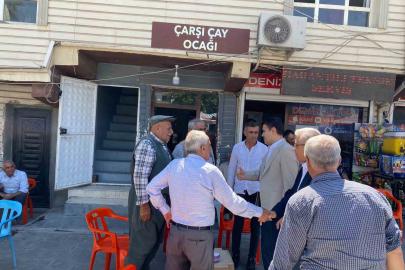 Kaymakam Özer, esnafla bir araya geldi