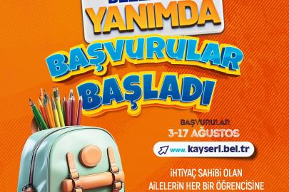 Kayseri Büyükşehir’in 5 bin TL’lik eğitim desteği başvuruları başladı