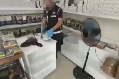 Kayseri’de 13 bin adet makaron ve 2 bin 10 paket kaçak sigara ele geçirildi