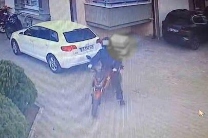 Kendi motosikleti gibi bindi, vitesi boşa atıp götürdü