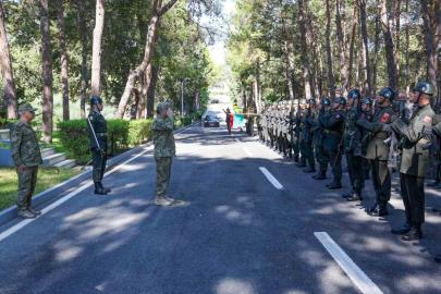 Kıbrıs Türk Barış Kuvvetleri Komutanlığı’nda devir teslim töreni