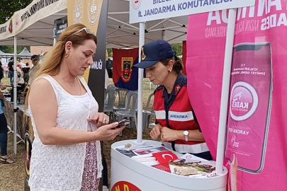 Kınık Festivali’nde 500 kadına KADES anlatıldı