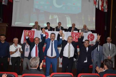 Kırkağaç MHP’de Muammer Aydın dönemi