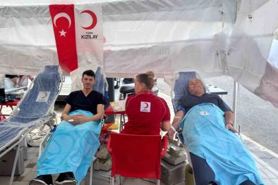 Kırklareli’de ‘Mahallenin Gücü Kan Bağışıyla Büyür’ kampanyası