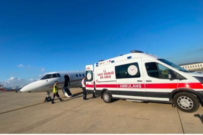Kırklareli’nde örnek sağlık koordinasyonu: Ağır yaralı hasta hava ambulansıyla Ankara’ya sevk edildi