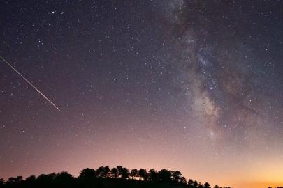 Kırkpınar Yaylası’nda meteor yağmuru şöleni