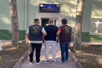 Kırmızı bültenle aranan şahıs Amasya’da yakalandı