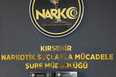Kırşehir’de uyuşturucu operasyonu: 2 tutuklama