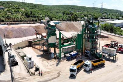 Kocaeli’nin yollarında yerli üretim gücü: 6 ayda 115 bin ton asfalt