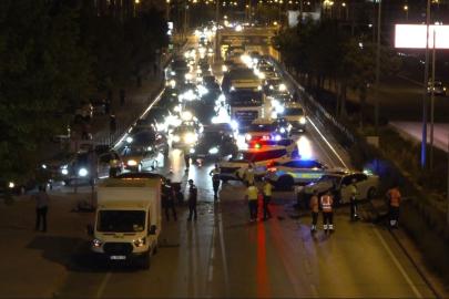 Konya’da iki otomobil çarpıştı: 2 yaralı