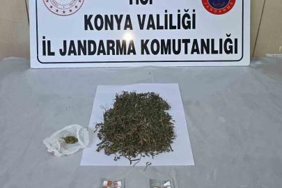 Konya’da jandarmadan uyuşturucu operasyonları: 4 tutuklama