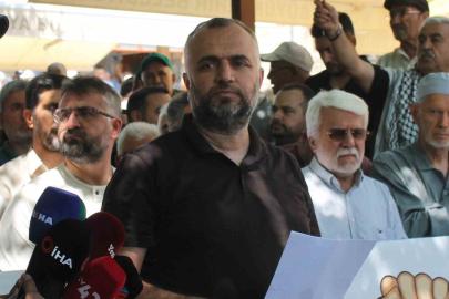 Konya’dan sınır kapısında bekletilen Filistin Konvoyu’na destek