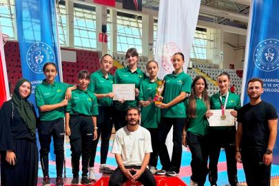 Körfezli genç karateci Türkiye üçüncüsü oldu