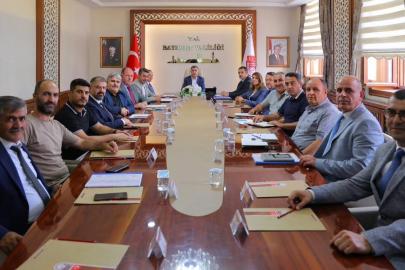 KÖYDES yatırımları toplantıda değerlendirildi