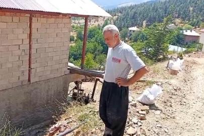 Kozan’da açıkta bırakılan su borusu vatandaşı mağdur ediyor