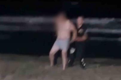 Kumbağ’da tehlikeli inat: Jandarma dakikalarca ikna etmeye çalıştı
