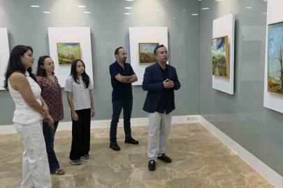 Kütahya’da Ahmet İmre’nin "Mekânın Hafızası" sergisi sanatseverlerle buluştu