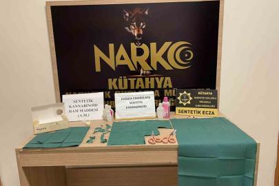 Kütahya’da uyuşturucu operasyonu