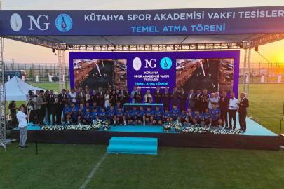 Kütahyaspor Akademisi Vakfı Sosyal Tesisleri’nin temeli atıldı