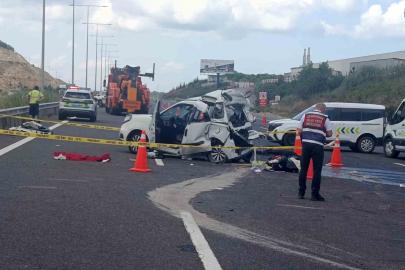 Kuzey Marmara Otoyolu’nda feci kaza: 2 ölü, 6 yaralı