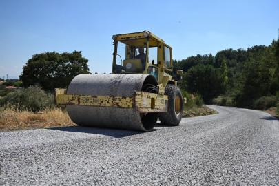 Manisa’da asfalt çalışmaları hızla devam ediyor