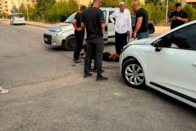 Mardin’de otomobil ile motosiklet çarpıştı: 1 yaralı