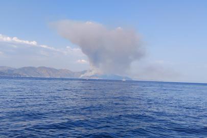 Marmaris’te orman yangını