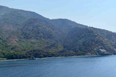 Marmaris’teki orman yangını kontrol altına alındı