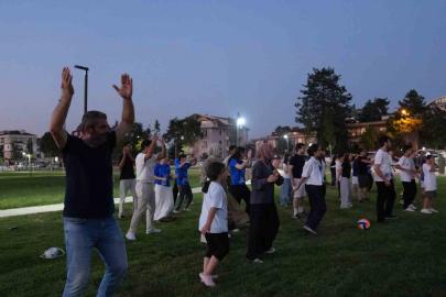 Merkez Park’ta her akşam spor var