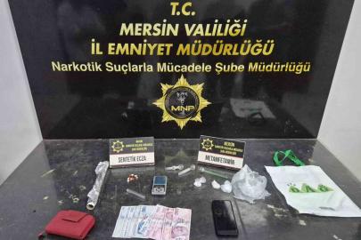Mersin’de uyuşturucu operasyonu: 2 şüpheli tutuklandı