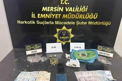 Mersin’de uyuşturucu operasyonu: 4 şüpheli tutuklandı