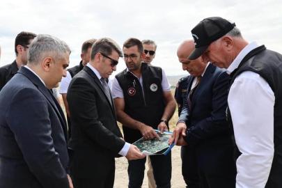 Merzifon’da 605 hektar tarım arazisi sulama suyuna kavuşuyor