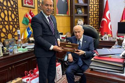 MHP İl başkanı Mehmet Sait Kılıç’tan, Bahçeli’ye ziyaret