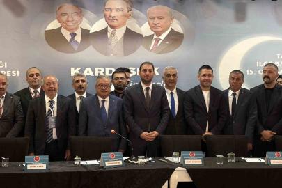 MHP Talas İlçe Başkanlığı’nda Kayhan Saraç güven tazeledi