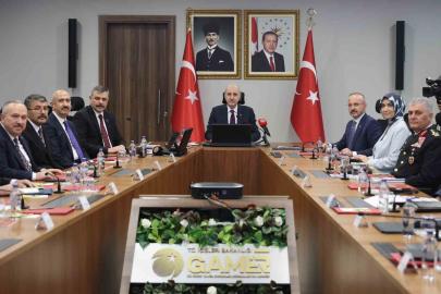 ‘Milli Dayanışma ve Toplumsal Bütünleşmenin Güçlendirilmesi’ konulu güvenlik toplantısı başladı