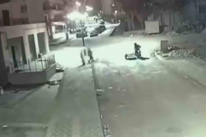 Motosikletli hırsızlar önce kameraya sonra polise yakalandı