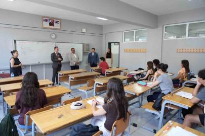 Muğla İl Milli Eğitim Müdürü Çay, yaz kursları ve tercih danışmanlığı çalışmalarını inceledi