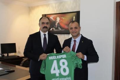 Muğlaspor yönetiminden Başsavcı Kayaközü’ne ziyaret