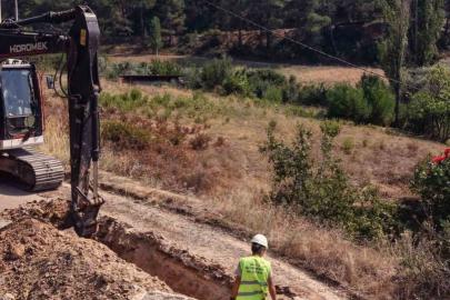 MUSKİ, Yatağan’da Bin metrelik terfi hattını yeniliyor