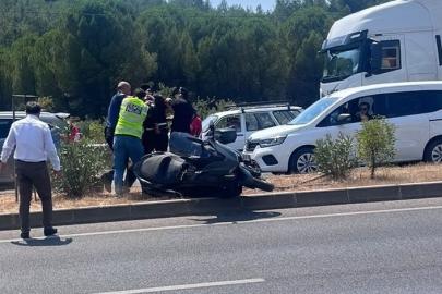 Narkotik denetiminden kaçan motosikletli kıskıvrak yakalandı