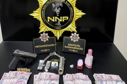 Niğde’de narkotik operasyonu: 2 tutuklama