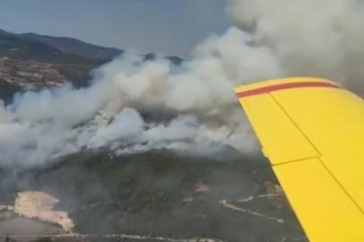 OGM’den açıklama: Balıkesir’deki yangına 6 uçak ve 6 helikopterle müdahale edildi