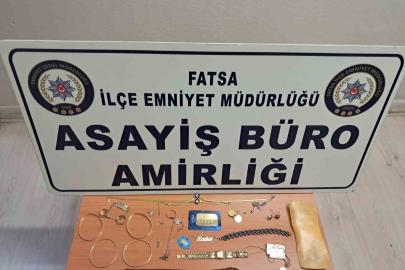 Ordu’da 1,2 milyon TL’lik altın hırsızlığı aydınlatıldı: 4 şüpheli yakalandı