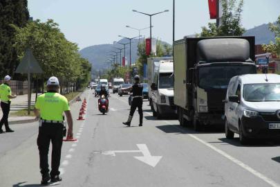 Ordu’da bir haftada 16 binden fazla araç ve sürücüsü denetlendi